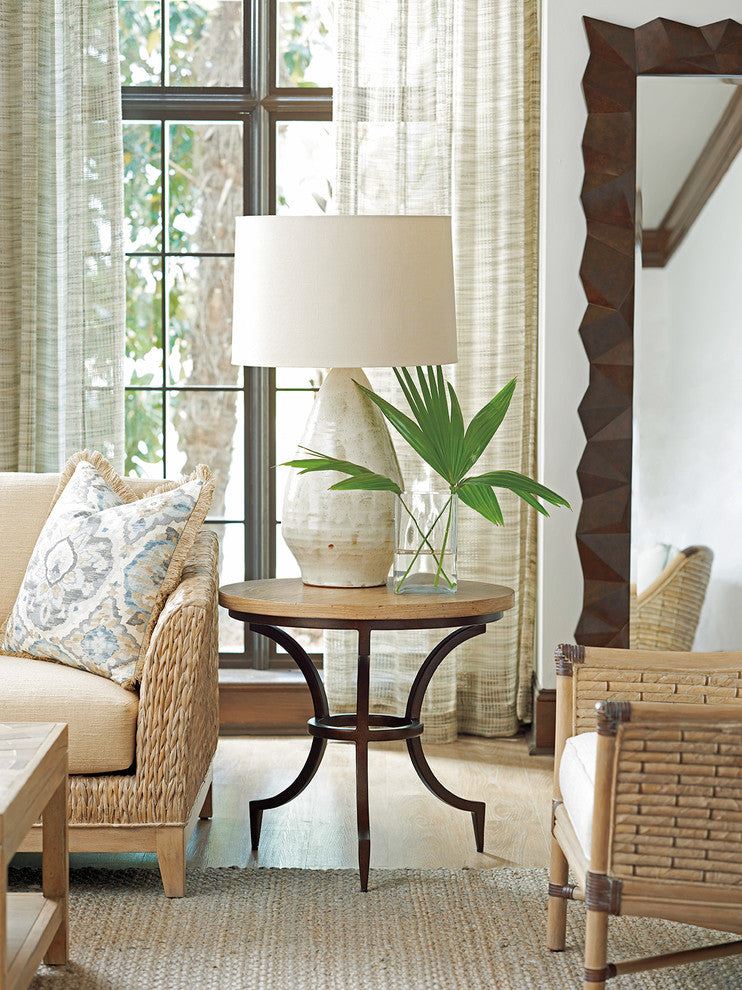 Flemming Round End Table