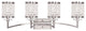 Grammercy Bath Light, Brushed Nickel