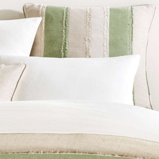 Moon Hills Linen Olive Sham, Euro