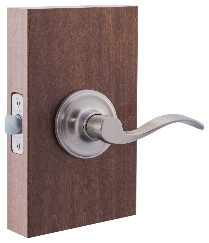 Passage Lever, Satin Stainless