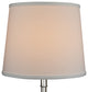 Fenchel Shades 10"x12"x10" Empire Lamp Shade, Linen White