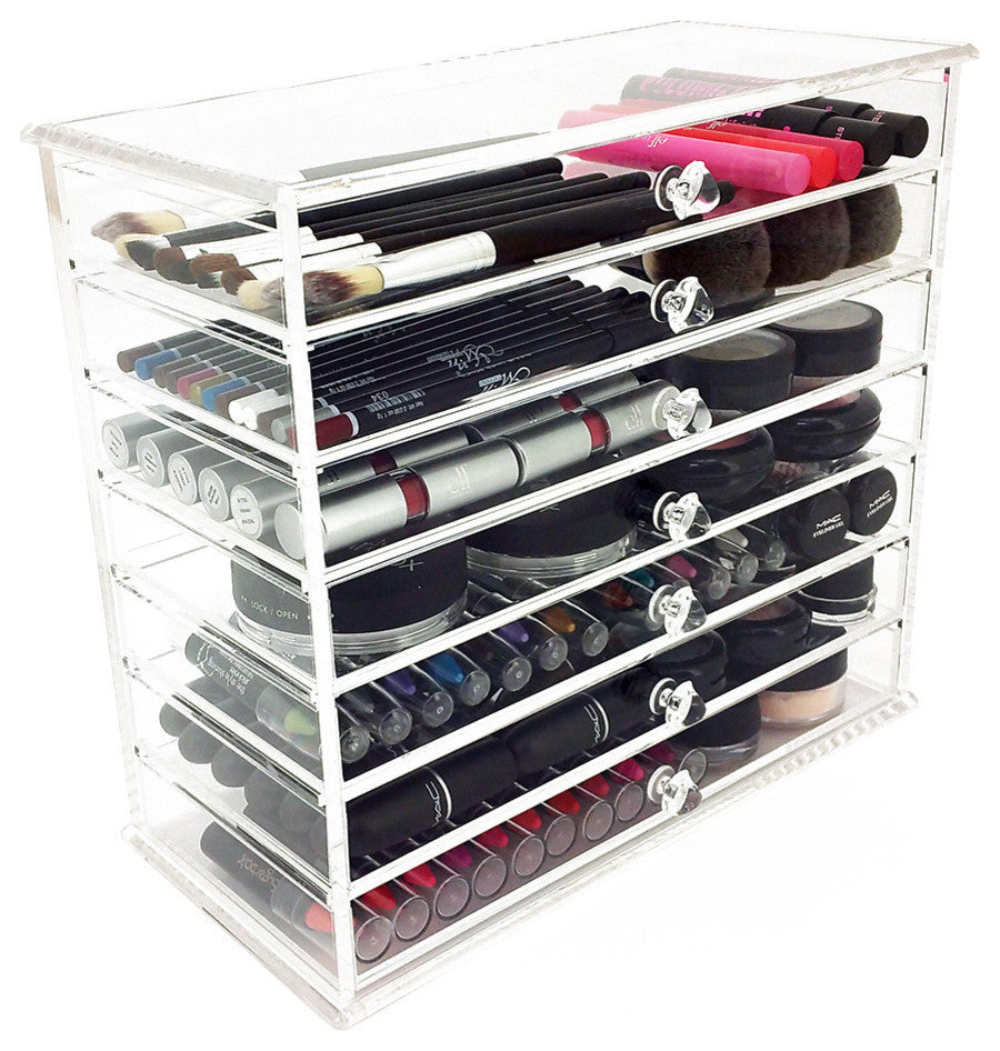 OnDisplay Caitlyn 7 Tier Acrylic Cosmetic/Makeup Organizer