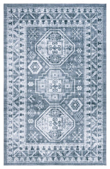 Safavieh Arizona Machine-Washable Collection ARZ108 Rug, Grey Green/Ivory, 8'x10'