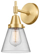 Innovations 447-1W-SG-G62-LED 1-Light Sconce, Satin Gold
