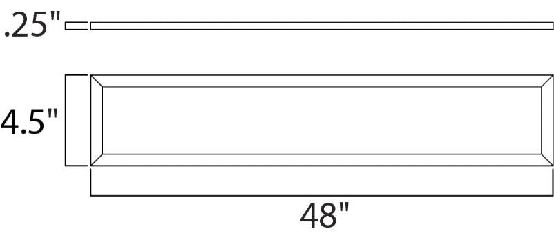 Maxim 88904 SL 48" LED Under Cabinet Light - Bronze
