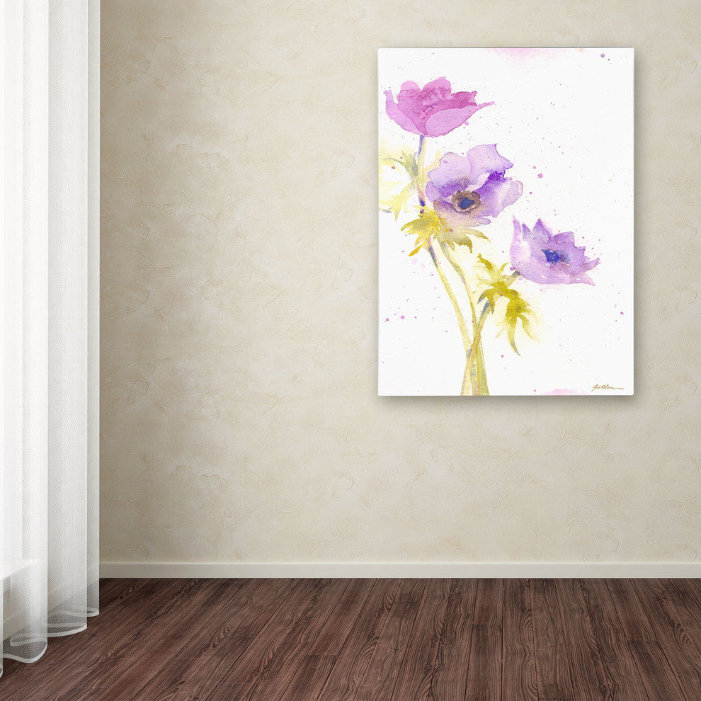 'Trio' Canvas Art by Sheila Golden