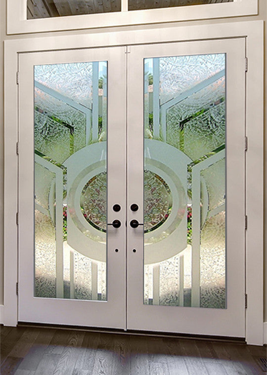 Front Door - Sun Odyssey - Fiberglass Grain - 36" x 80" - Book/Slab Door