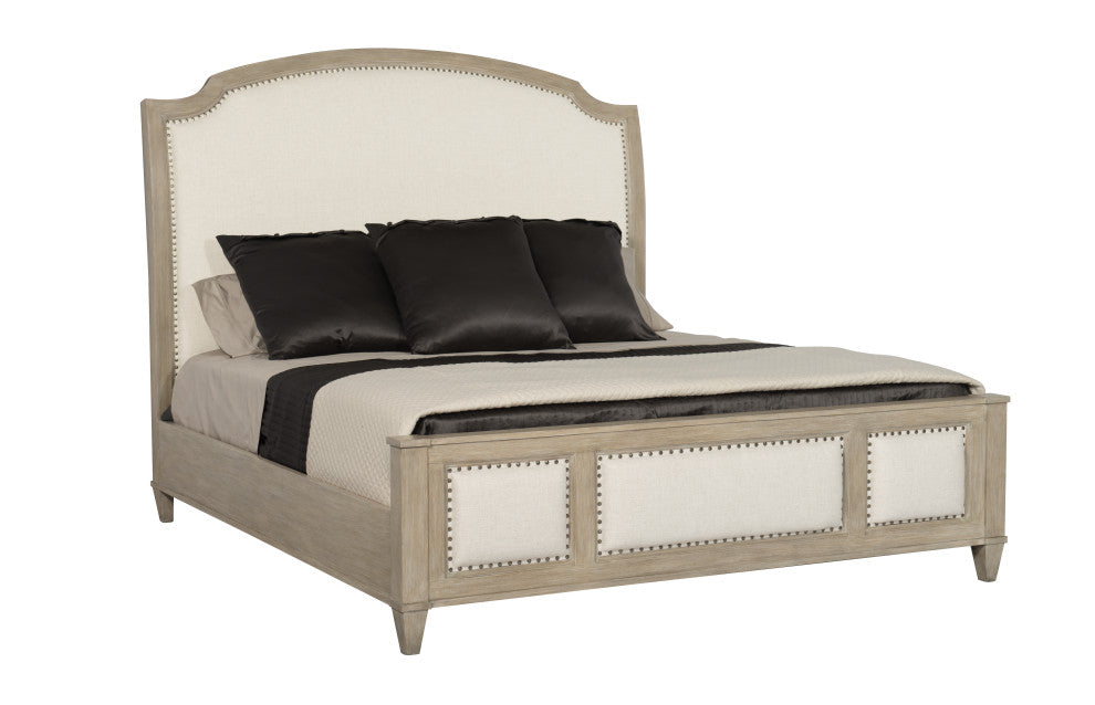 Bernhardt Santa Barbara Upholstered Sleigh Bed, King