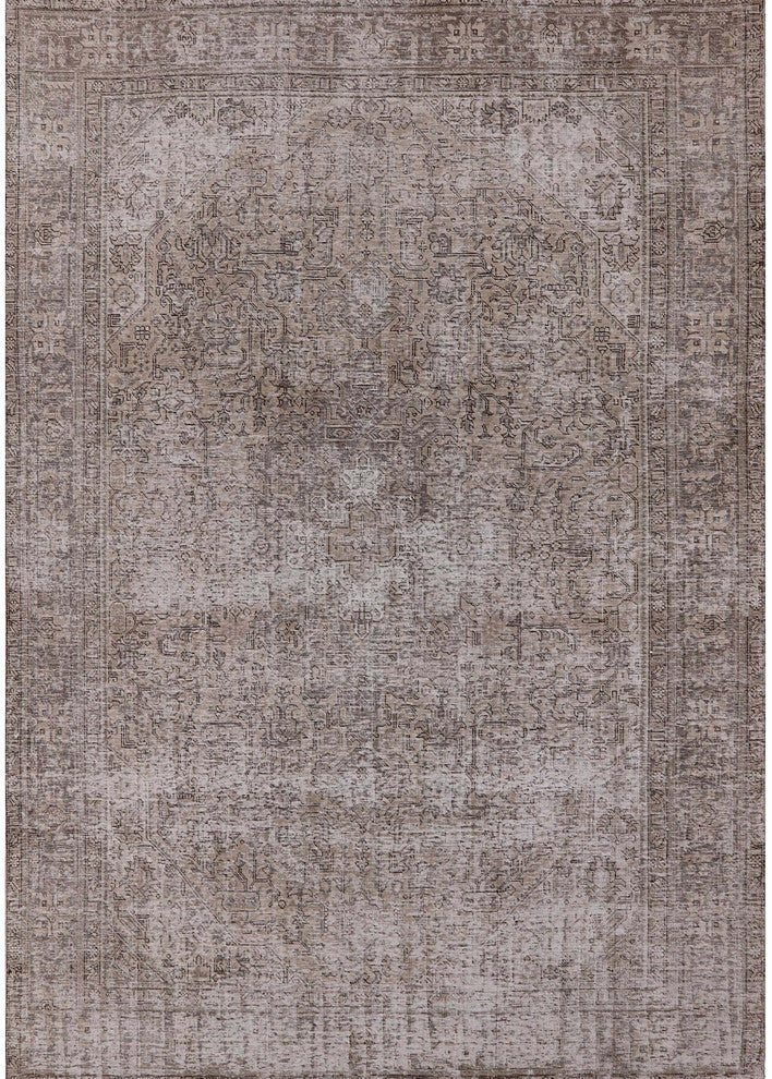 Ahgly Company Indoor Rectangle Mid-Century Modern Area Rugs, 7' x 10'
