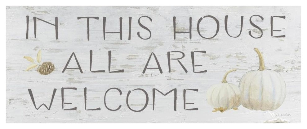 "Beautiful Bounty Sign I" Digital Paper Print by James Wiens, 42"x18"