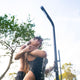 PULSAR 05 Outdoor Shower 316 Stainless Steel with Hand Shower, Matte Black