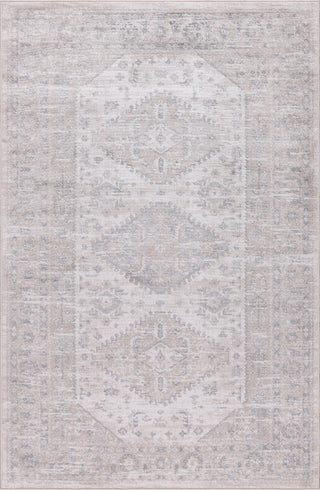 Low-Pile Beck Beige/Gray Rug, Beige, 5'3"x8'