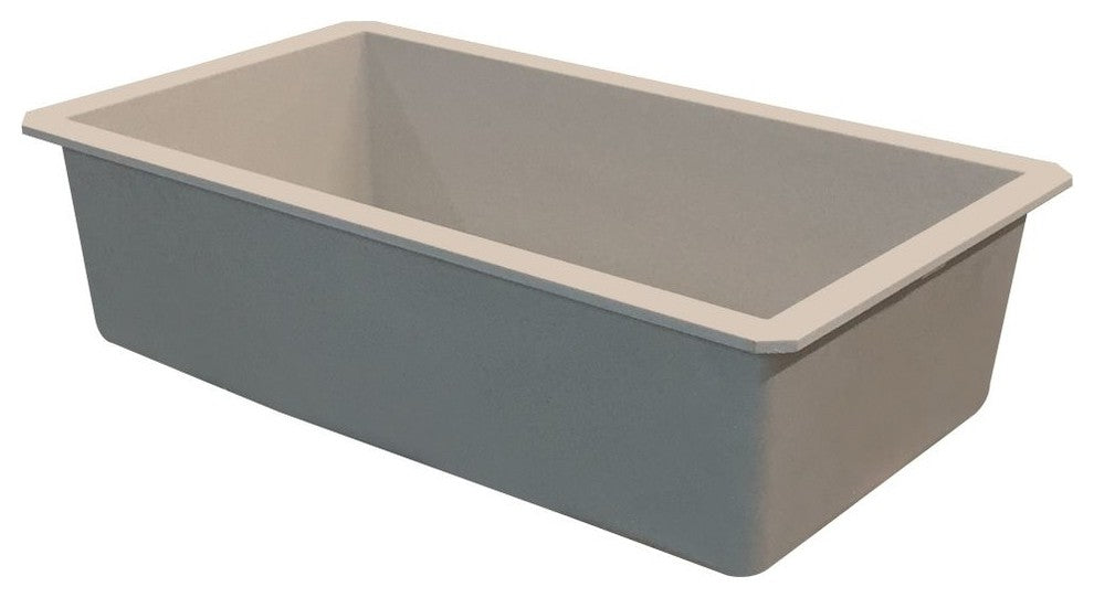 Transolid Radius Granite 31-in Undermount Kitchen Sink