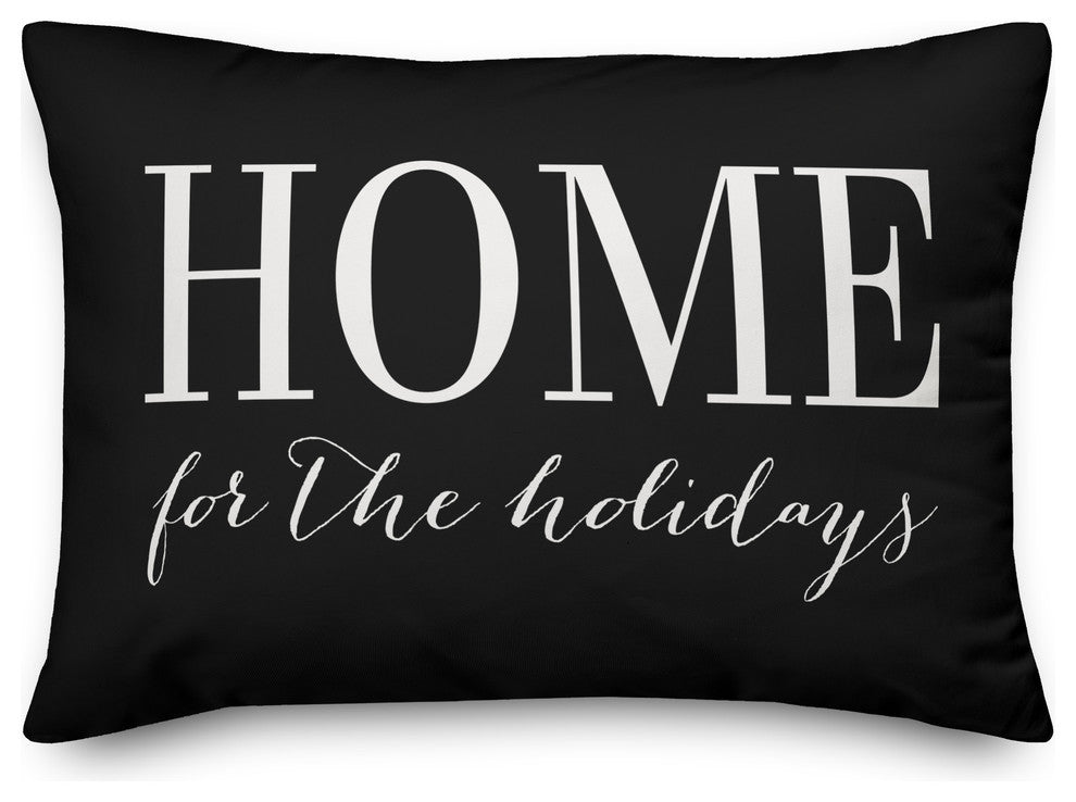 Home for the Holidays 14"x20" Throw Pillow