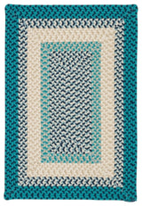 Colonial Mills Montego MG99 Oceanic Indoor/Outdoor Area Rug, Rectangular 2'x8'