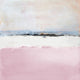 Pink Sea Abstract - 54 x 54 by Lanie Loreth