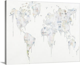"Wine Lover's Guide" Wrapped Canvas Art Print, 30"x24"x1.5"