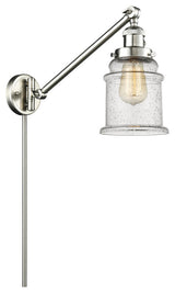 Innovations Lighting 237-Sn-G184-Led 1 Light Dimmable Led Swing Arm