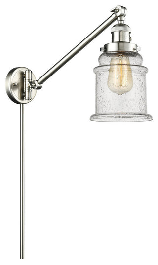 Innovations Lighting 237-Sn-G184-Led 1 Light Dimmable Led Swing Arm