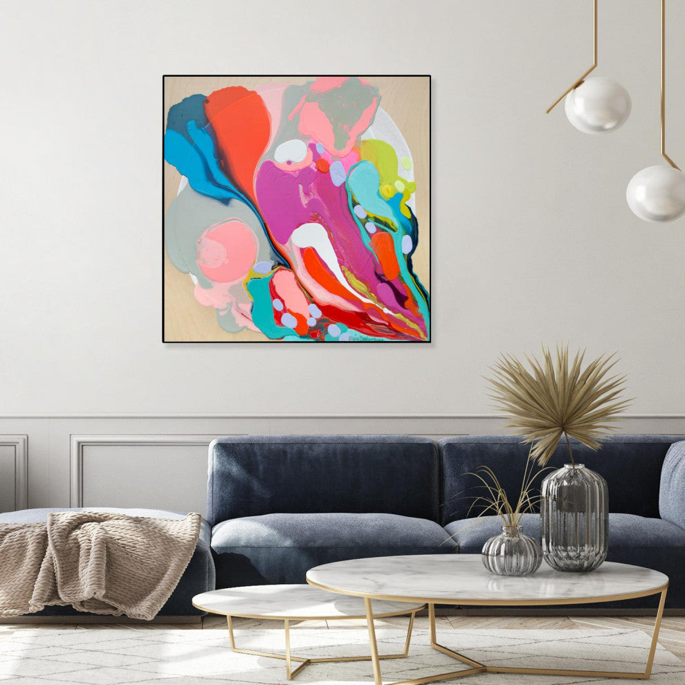 "A mending Hand" Framed Canvas by Giant Art 20"x20"