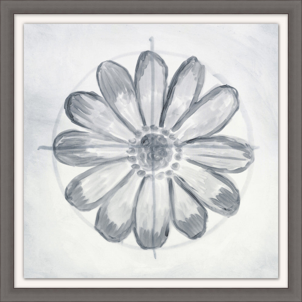 Silver Flower 2, Giclee Reproduction Artwork