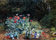 David Bates Summer Flowers in a Quiet Corner of the Garden Wall Decal