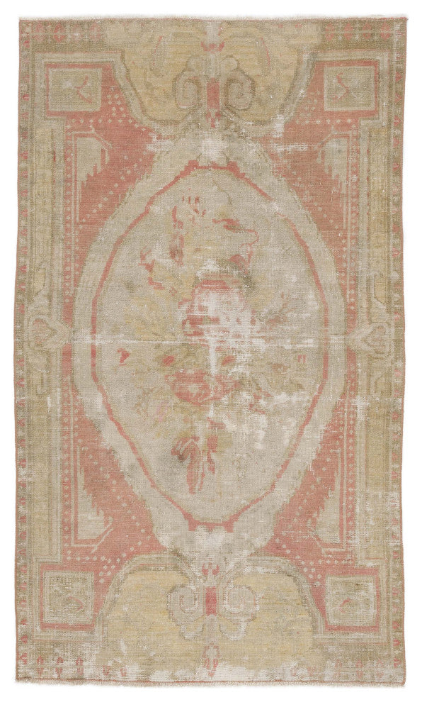 Vintage Turkish Hand-Knotted Rug - 3' 2" x 5' 4" (38 in. x 64 in.)