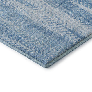 Premium Machine Washable Mayfield AMF694 Sky 2'3" x 7'6" Runner Rug