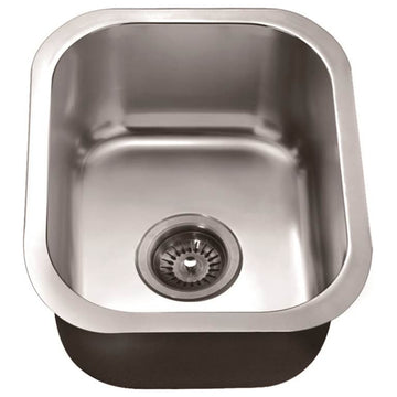 Dawn BS1215 Undermount Bar Sink Polished Satin Finish