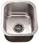 Dawn BS1215 Undermount Bar Sink Polished Satin Finish