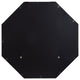 Owing Octagon Wall Shelf Mirror, Gray/Black, 24"x24"