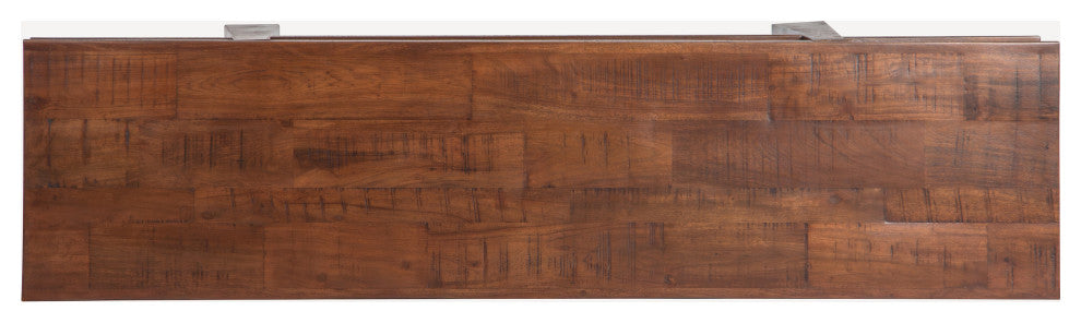 Keystone Reclaimed Wood Console, Rustic