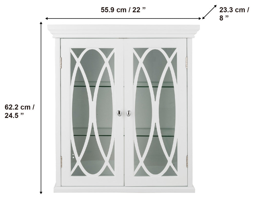 Bathroom Wall Storage Cabinet Adjust Shelves