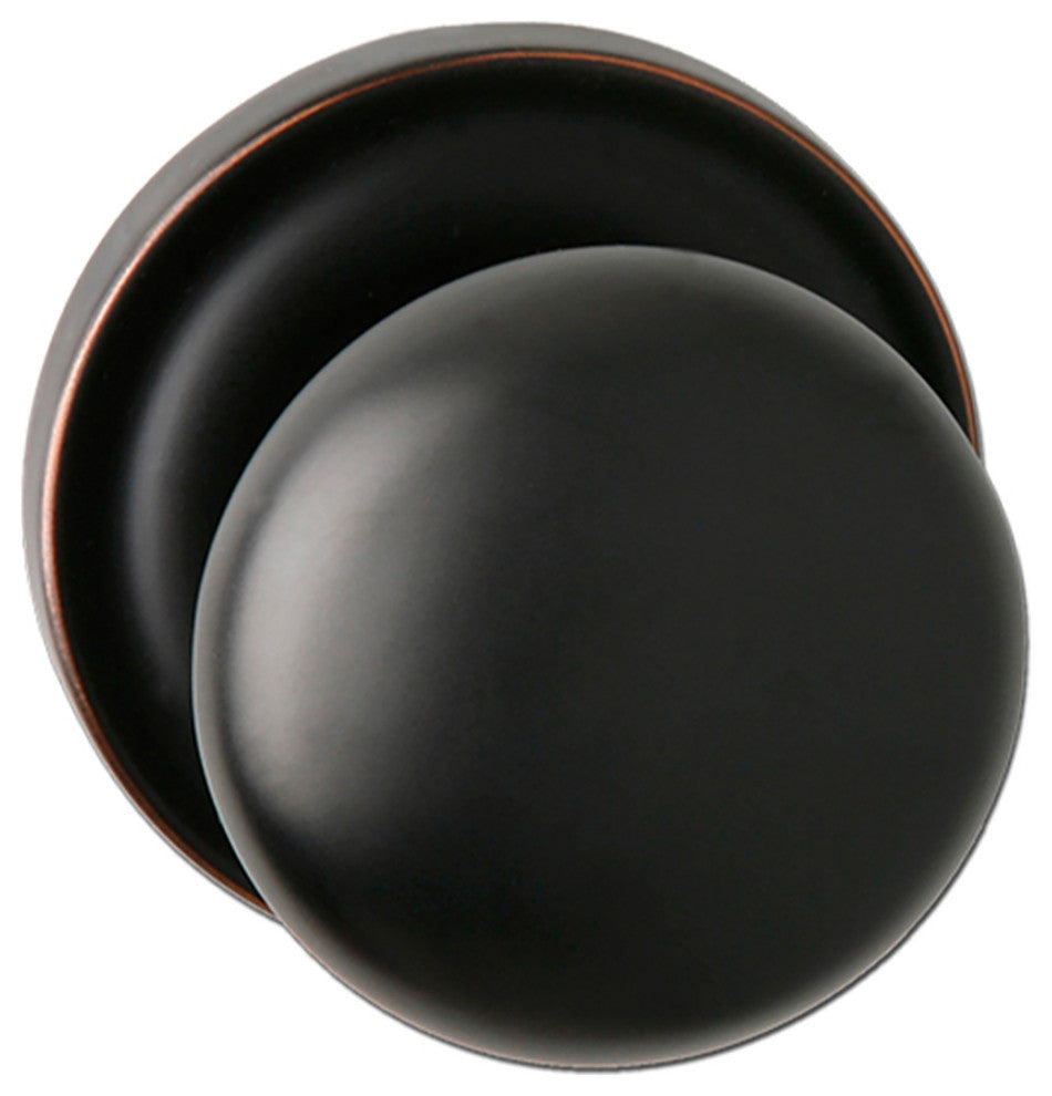 Solid Zinc Elite 336B Passage US15, Oil Rubbed Bronze, Half Dummy