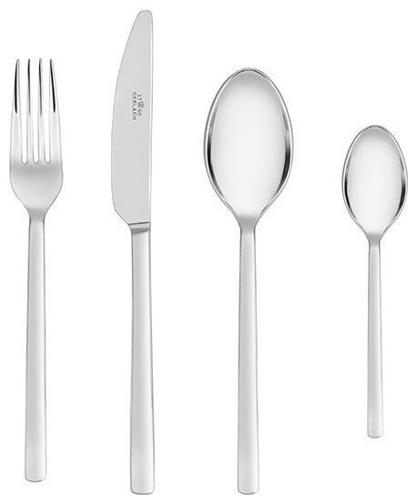 MODERNO  24 Piece Stainless Steel Flatware Set