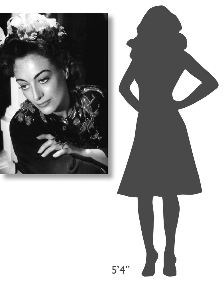 "Joan Crawford" Stretched Canvas Giclee by Hollywood Photo Archive, 27x40"