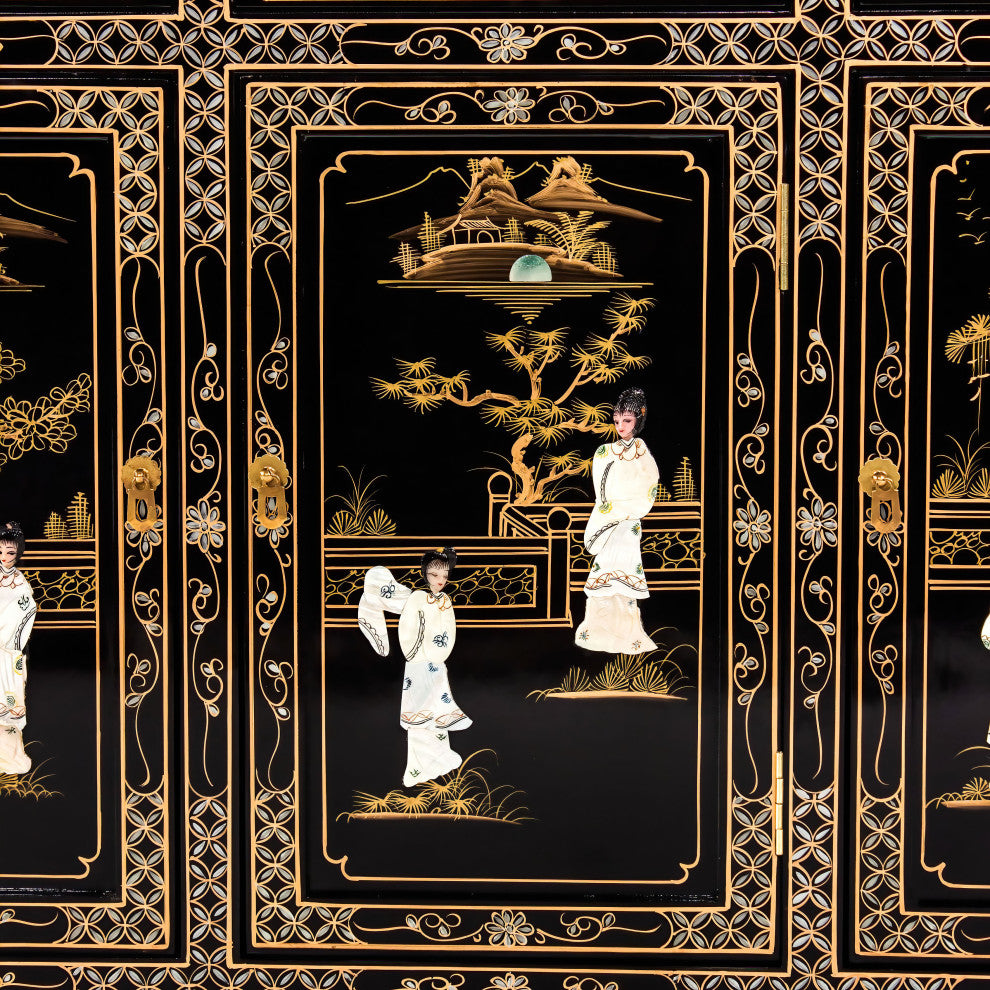 Black Lacquer Sideboard Royal Ladies