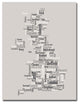 ''UK City Text Map'' Canvas Art by Michael Tompsett