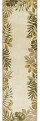 KAS Havana 2635 Ivory Paradise Area Rug, 2'3"x8' Runner