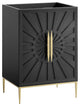 Awaken 24" Bathroom Vanity Cabinet, Black