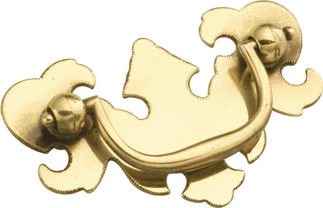 2 " Manor House Lancaster Hand Polished Cabinet Bail Pull P8258-LP