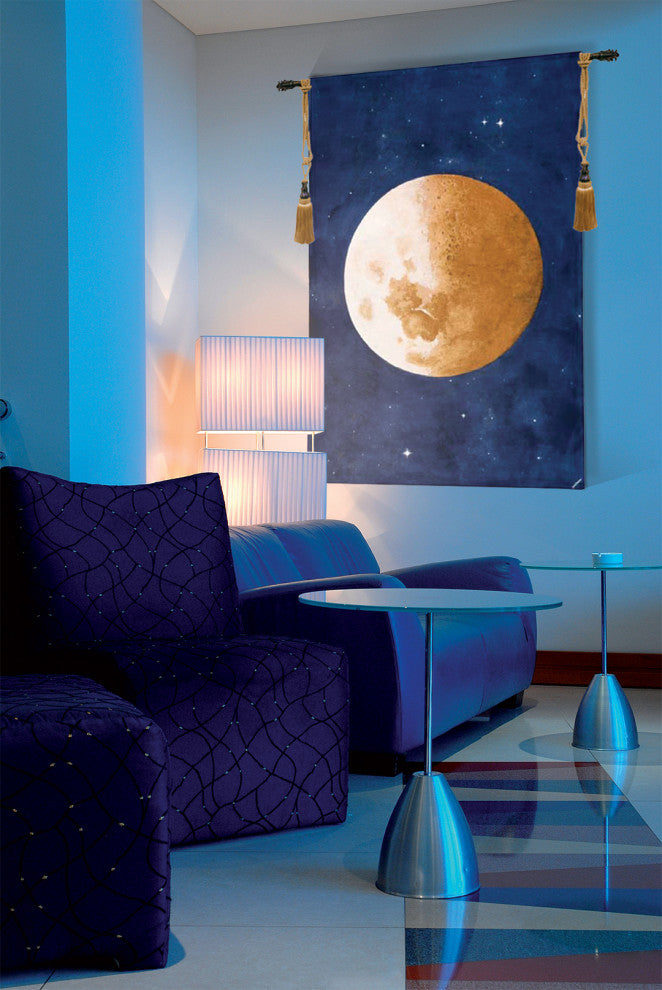 Lune Moon Belgian Wall Tapestry