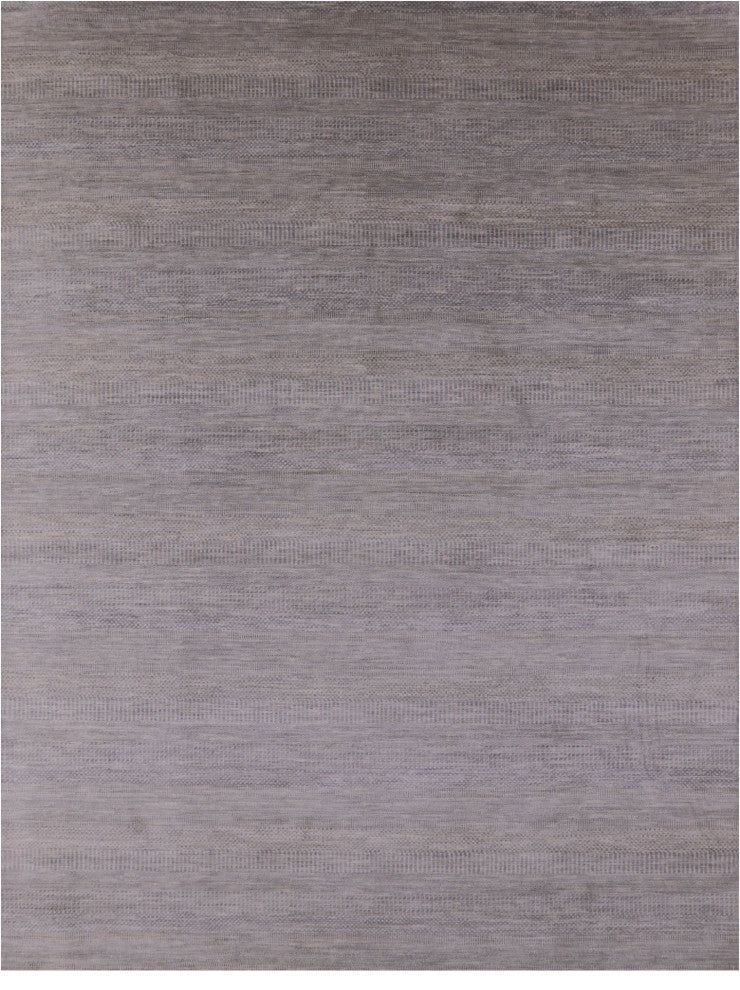 Savannah Grass Hand-Knotted Wool and Silk Rug 9' 0" X 12' 1" Q12002