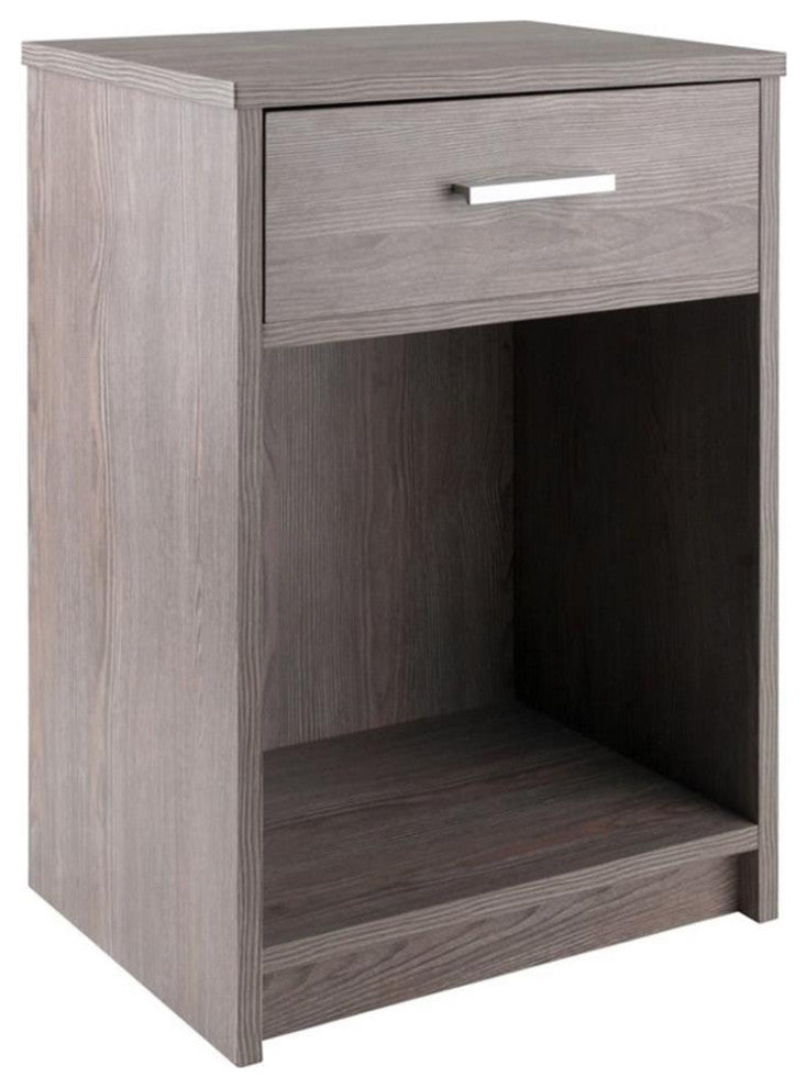 Rennick Accent Table, Nightstand, Ash Gray