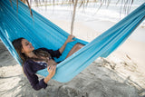 Colombian Double Hammock, Light Blue