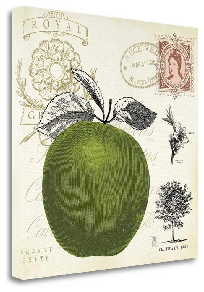 "Apple Notes" By Studio Mousseau, Giclee Print on Gallery Wrap Canvas