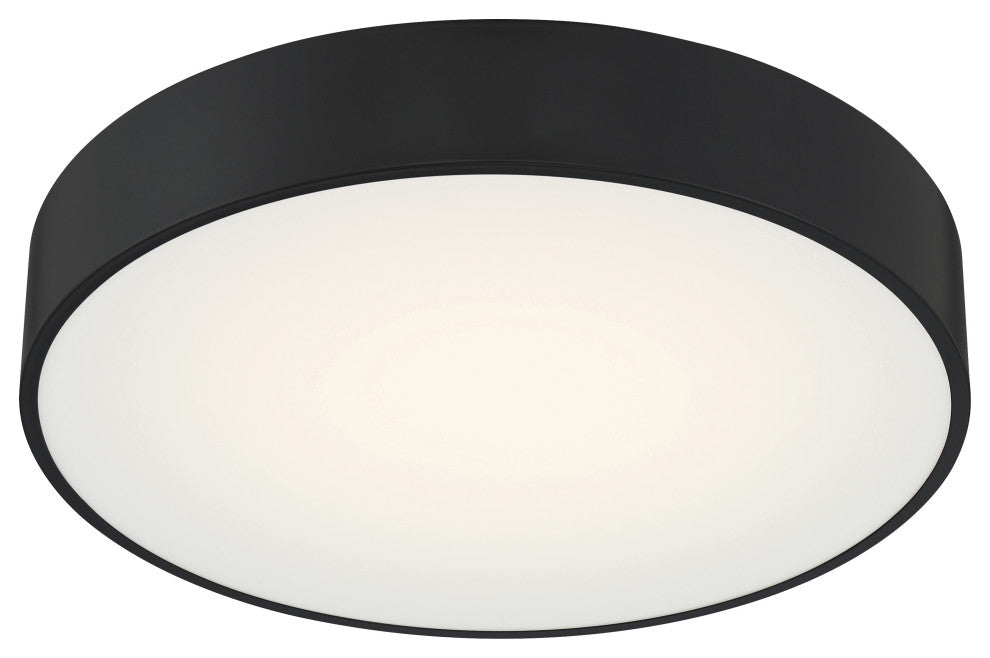 Access Lighting 49961LEDD/ACR Como 18"W LED Flush Mount Drum - Black