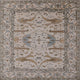 Ahgly Company Indoor Square Mid-Century Modern Area Rugs, 4' Square