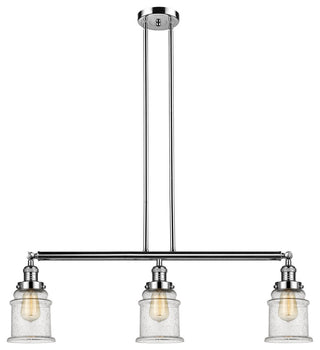 Innovations Lighting 213-Pn-S-G184-Led 3 Light Dimmable Led Island Light