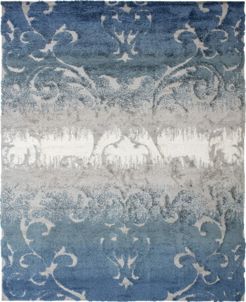 Noori Rug High-low Sierra Grey/Blue Rug